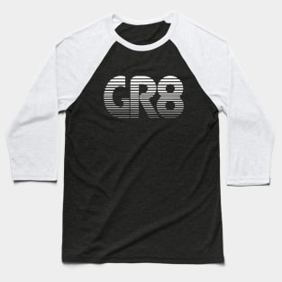 I love my TR8 - white logo Baseball T-Shirt